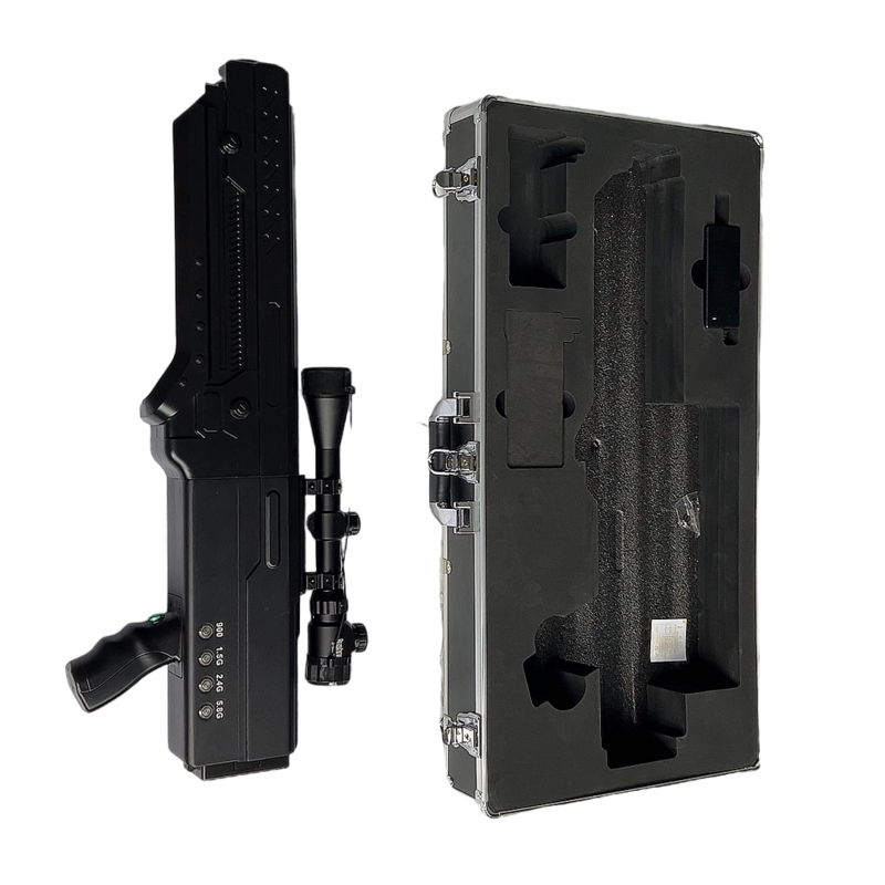  颍泉手持便携式枪型低空防御反制四通道A型