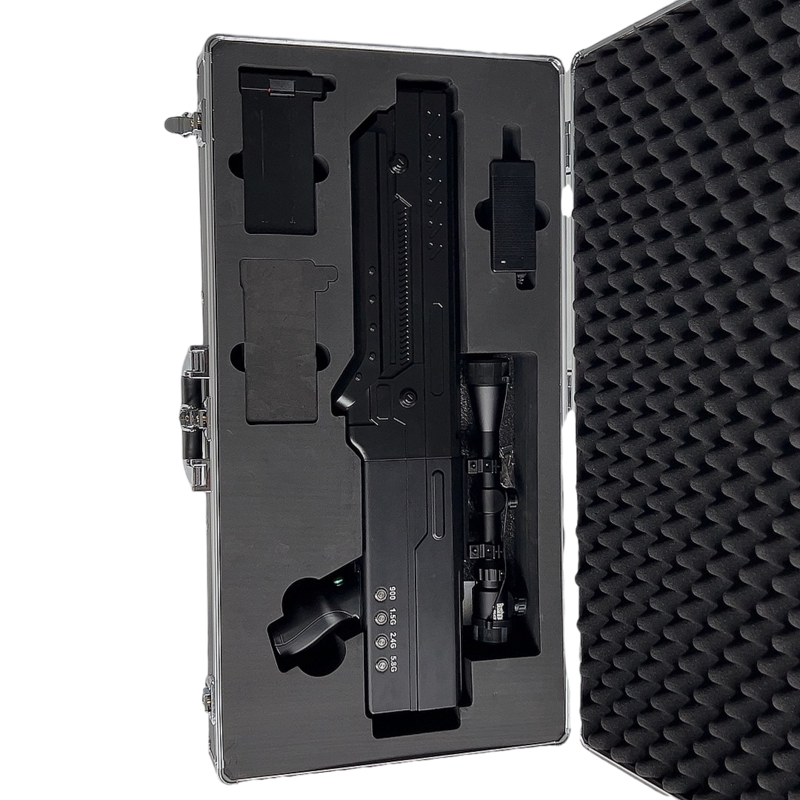  颍泉手持便携式枪型低空防御反制四通道B型