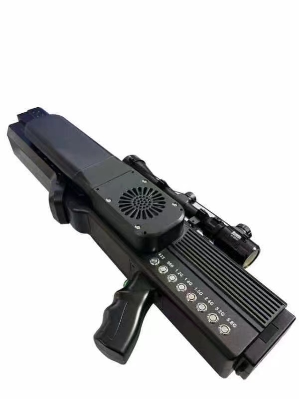  颍泉手持便携式枪型低空防御反制八通道